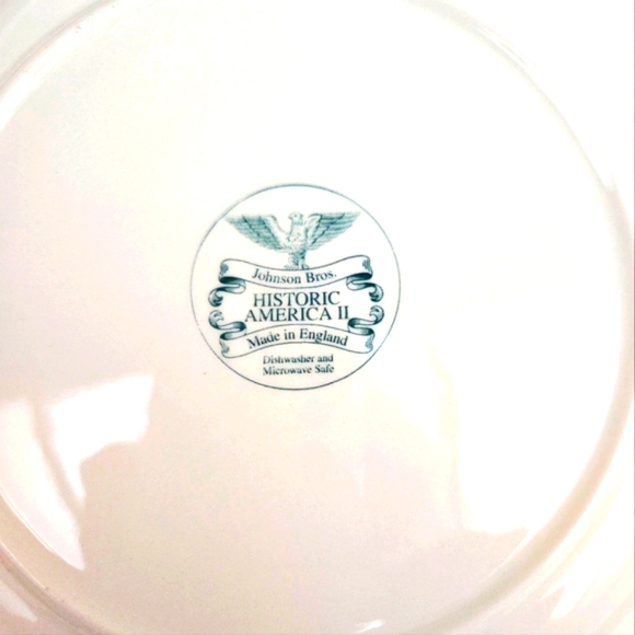 New York,New York! The Statue of Liberty in the 1800s Porcelain Plate England - Picture 3 of 4